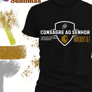 Camiseta Cristã - (Coleção Versículos)