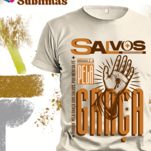 Camiseta Cristã - (Coleção Versículos)