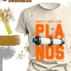 Camiseta Cristã - Unissex (Coleção Fé)